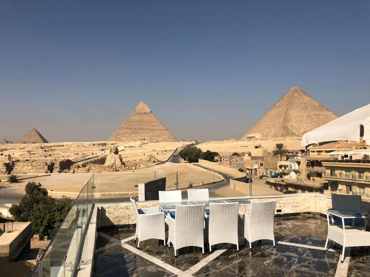 Cleopatra Pyramids View Hotel Kafrat al Jabal Exterior photo